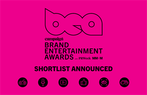PRWeek reveals 2023 Brand Entertainment Awards shortlist
